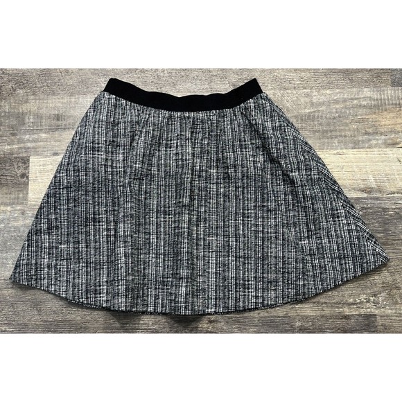 Gap Skater Mini Skirt Preppy Grunge Granola Girl Linen Blend Size Small - Picture 1 of 10